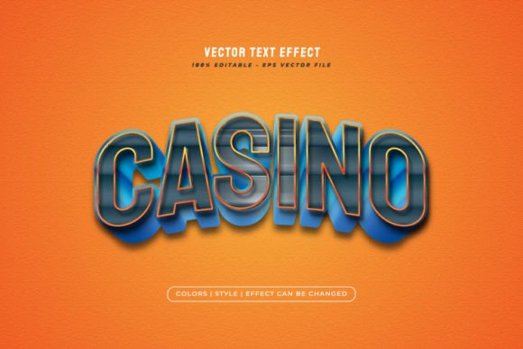 3D Casino Text Effect with Game Style: A Practical Design Tool for Dynamic Visual Projects