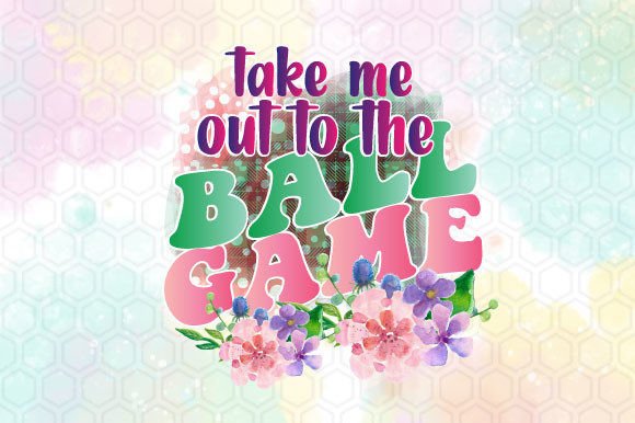 Customizing Creative Projects with Take Me Out to the Ball Game Sublimation Files