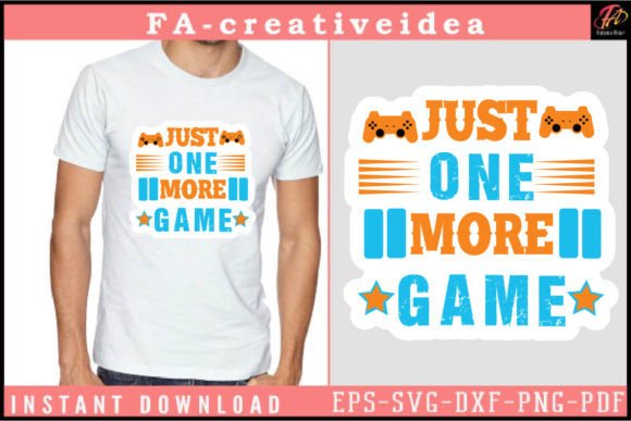 Discover the Perfect Custom Design for Your Special Occasions with Just One More Game SVG Art