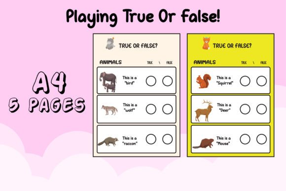 Engaging Kids with True and False Learning Games