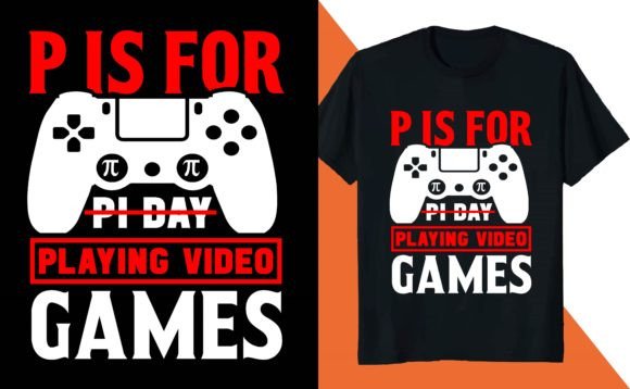 Engaging Math Enthusiasts with P is for Playing Video Game Math PI Day Designs