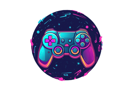 Enhancing Visual Projects with a Video Game Controller Logo