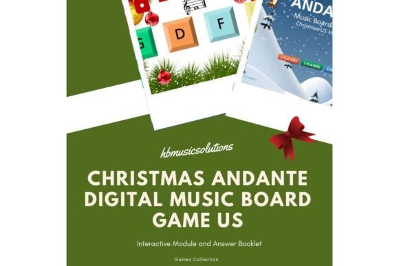 Exploring the Christmas Andante Digital Interactive Board Game US Version