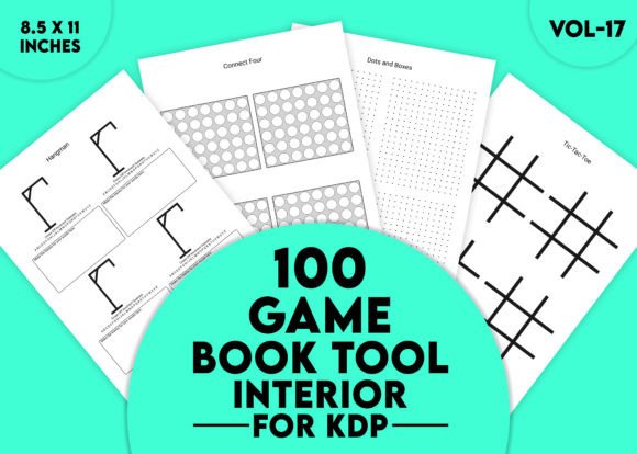 Game Book Tool Interior for KDP Vol-17: A Practical Guide to Classic Fun on the Go