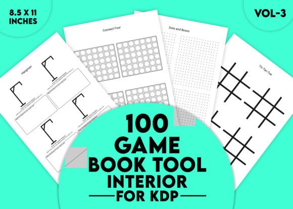 Game Book Tool Interior for KDP Vol-3: A Practical Resource for Classic Game Enthusiasts