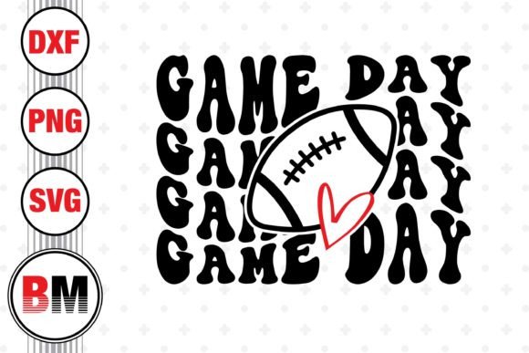 Game Day Football: Elevate Your Projects with SVG, PNG, and DXF Files