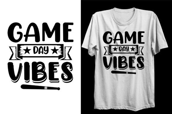 Game Day Vibes T-Shirt Design: A Versatile Choice for Custom Apparel