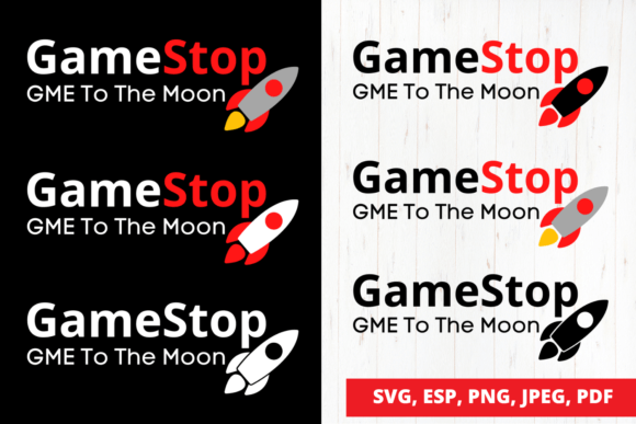 Game Stop GME to the Moon: Exploring the Digital Design Phenomenon