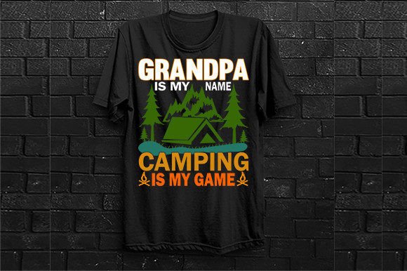 Grandpa Is My Name Camping Is My Game: A Unique Celebration of Family and Outdoor Adventure