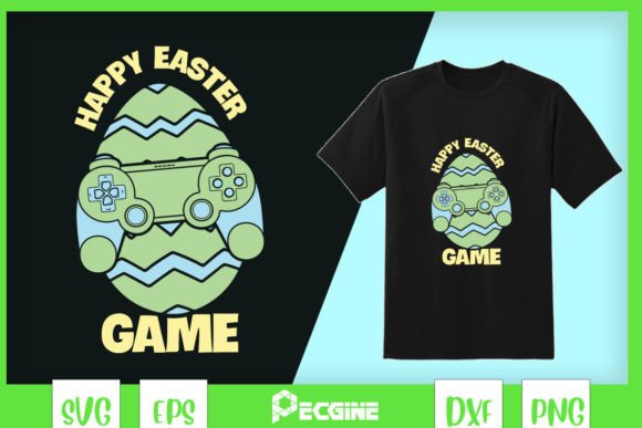 Happy Easter Egg Game Controller Design Pack
