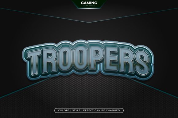 Metallic Text Effect with Game Style: Elevating Visual Design for Modern Creatives