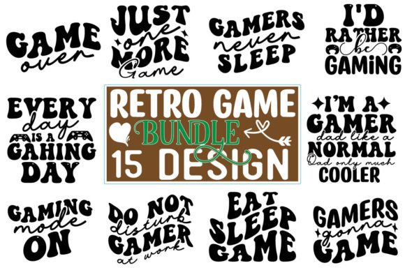 Retro Game SVG Design Bundle: A Versatile Resource for Designers and Creators