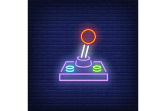 Retro Joystick Neon Sign: A Bright Nod to Video Game Nostalgia