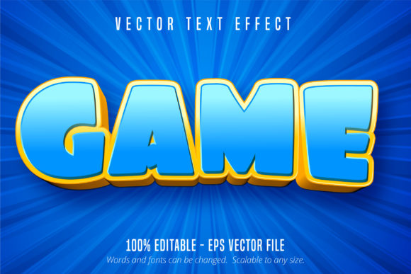 Unlocking Creativity: The Rise of Game Text, Cartoon Style Text Effect in Modern Design
