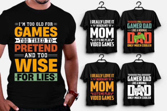 Video Game T-Shirt Design PNG SVG EPS: Creative Freedom for Designers and Entrepreneurs