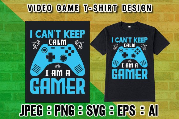 Video Game T-Shirt Lover: Creative Designs for Print-on-Demand Success